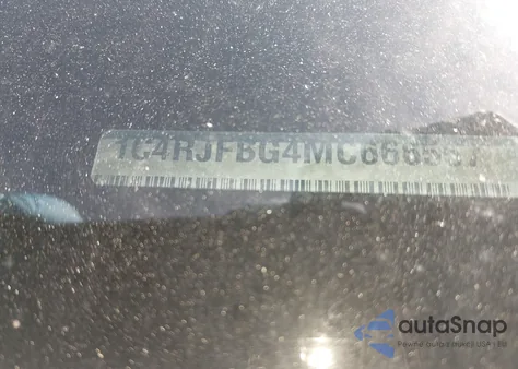 2021 Jeep Grand Cherokee 80Th Anniversary 4X4 from USA, damaged, VIN 1C4RJFBG4MC666557